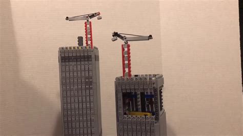 Building Lego Twin Towers Youtube