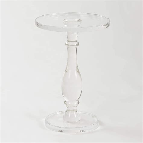 Acrylic End Table