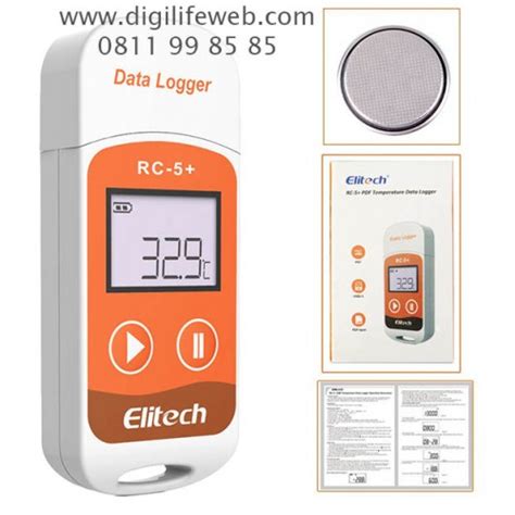 Temperature Data Logger Elitech RC5