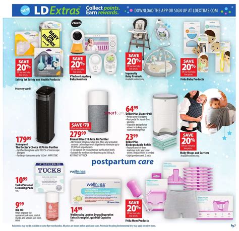 London Drugs Baby Event Flyer January 20 To February 15