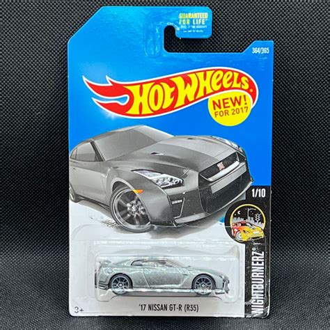 Hot Wheels Nissan R35 GT R GTR Godzilla Sports Car Skyline Grey Gray Shopee Singapore