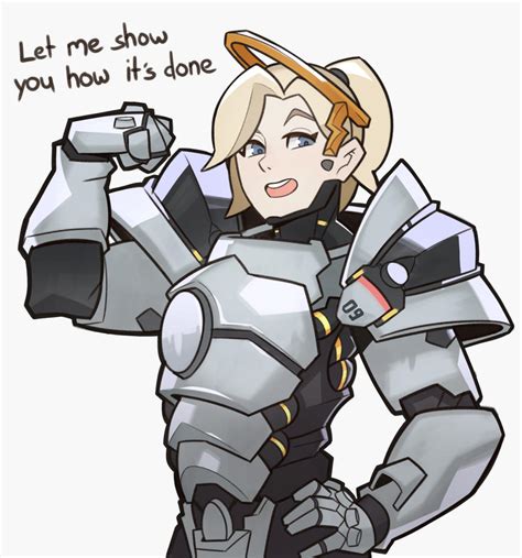 Overwatch, Mercy by SplashBrush on DeviantArt