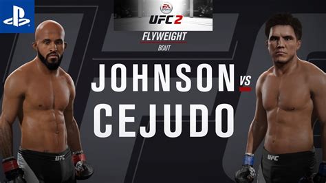 Ea Sports Ufc Demetrious Johnson Vs Henry Cejudo Ufc Ps