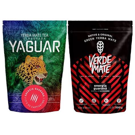 Yerba Verde Mate Green Yaguar Energia X Kg Verde Mate Sklep