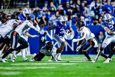 BYU Texas Tech Football Notes Cougars Got Run Game Boost From Return