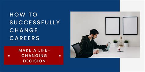 How to successfully change careers: make a life-changing decision