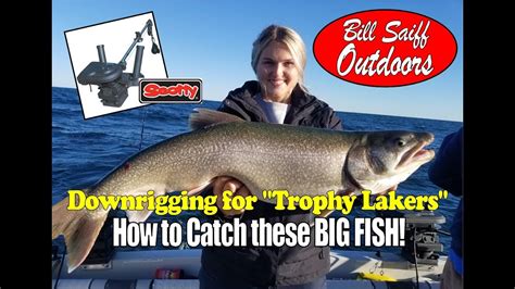 Downrigging For Trophy Lake Trout YouTube