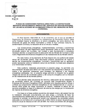 Completable En línea aplicaciones dipucordoba Pliego Eficiencia