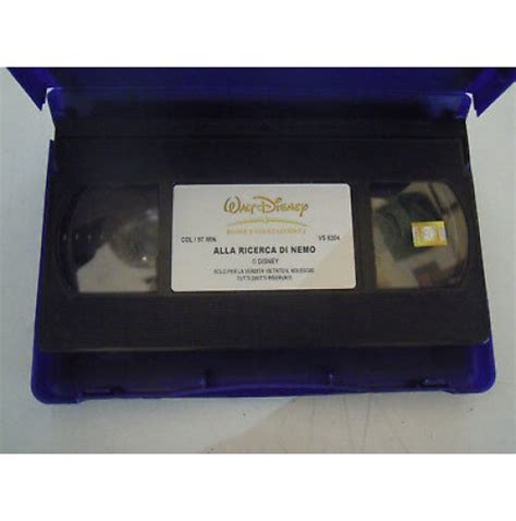 VHS ALLA RICERCA DI NEMO PIXAR WALT DISNEY VHS 1