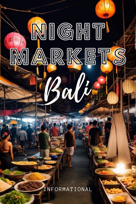 Best night markets in bali – Artofit