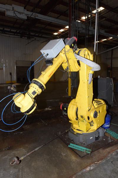 Used Fanuc Robotics S 430iw S 430iw 165 Kg Six Axis Robot With Extractor Package For Sale Dcm 4385