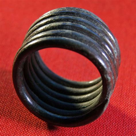 Vroeg Middeleeuws Bronzen Viking Spiral Ring Mm Catawiki