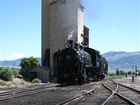 Nevada Northern 93 at Ely, Nevada, 2010.