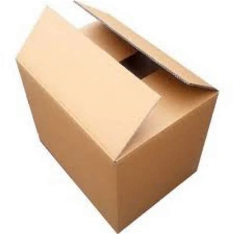 Plain Corrugated Paper Packaging Box At Rs Piece Corrugated Box In