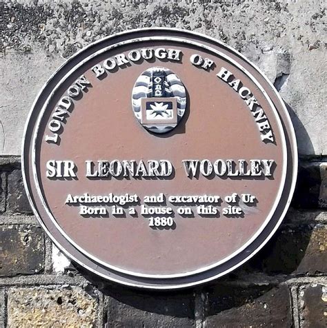 Sir Leonard Woolley Plaques Of London