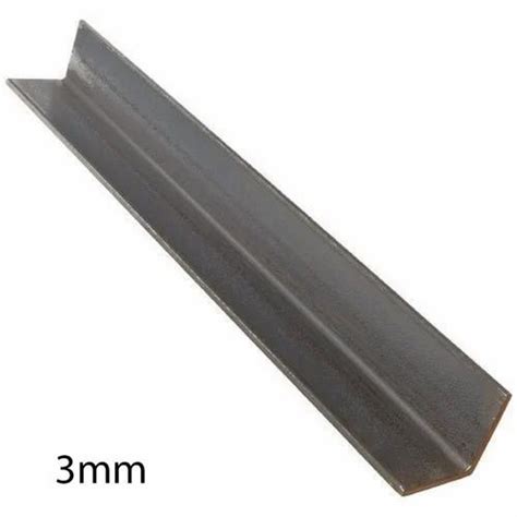 3mm Mild Steel L Shape Angle For Construction At Rs 50 Kg In Rourkela