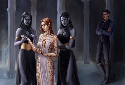 Under The Mountain Feyre And Rhysand A Court Of Mist And Fury Sarah