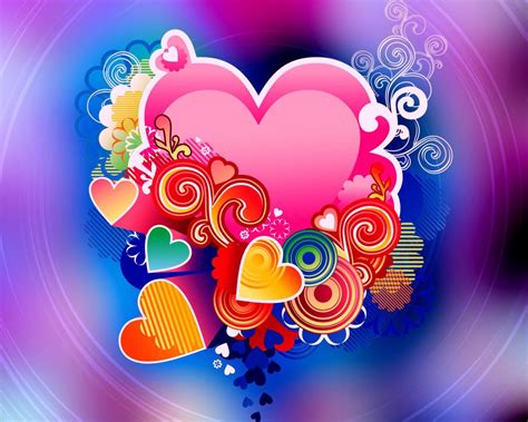 Открытки красивые сердечки (60 фото)