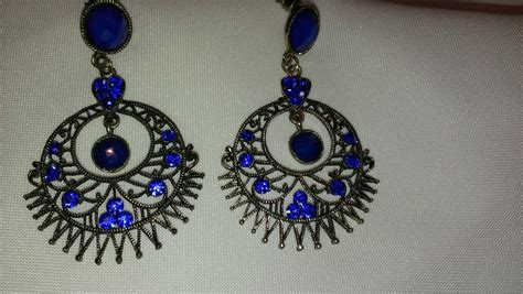 Pretty Blue Earrings