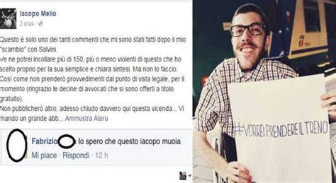 Iacopo Melio Disabile Idolo Del Web Commenta Il Post Di Salvini Su Fb