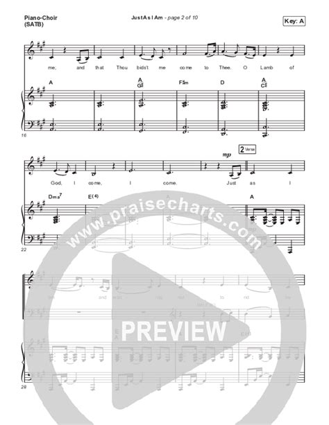 Just As I Am Choral Anthem Satb Sheet Music Pdf Travis Cottrell