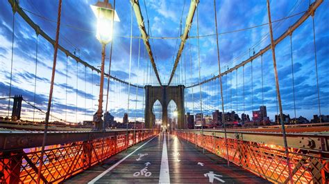 Brooklyn Bridge Sunset Wallpaper 23412 - Baltana