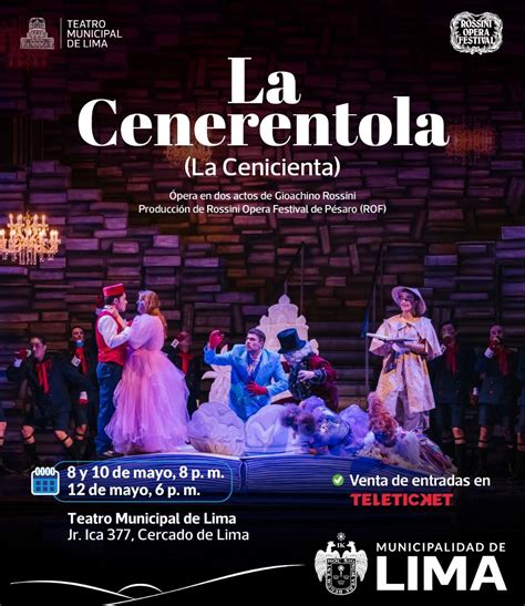 La Municipalidad de Lima presenta Ópera La Cenerentola La