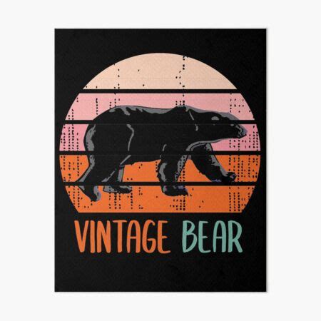 L Mina R Gida Camisetas Divertidas De Oso Vintage Idea De Regalo Para