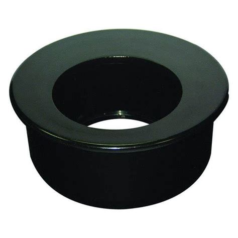 Floplast Solvent Weld Soil Boss Adaptor Mm Black