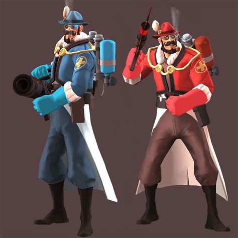 In My Opinion The Most Beautiful Loadouts In The Entire Tf2 For A