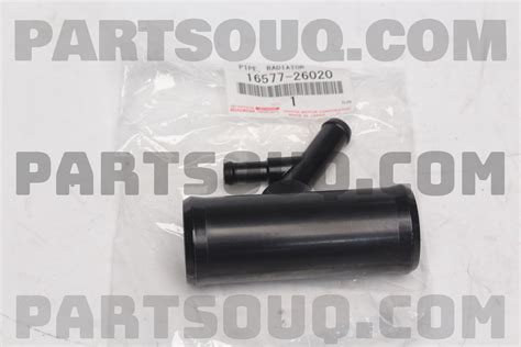 PIPE RADIATOR 1657726020 Toyota Parts PartSouq