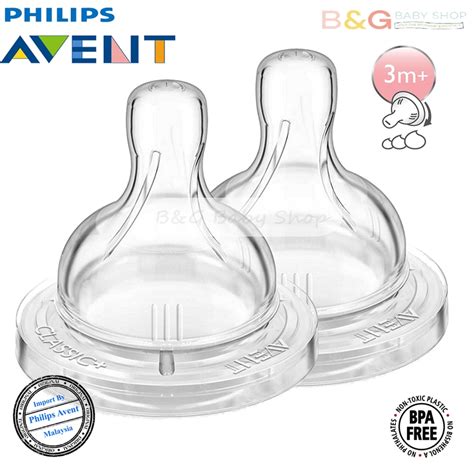 Philips Avent Classic Teat Anti Colic Nipple Puting Botol Susu