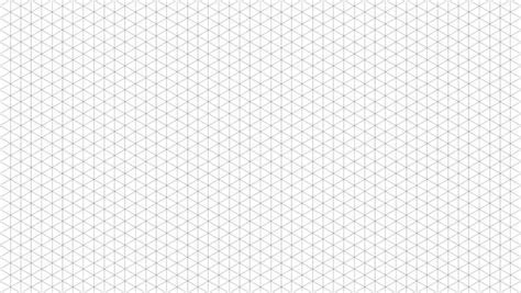 Isometric Grid Paper Template