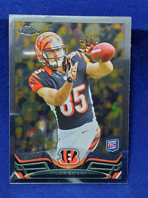 Tyler Eifert 2013 Topps Chrome 30 Rookie Card RC Bengals EBay