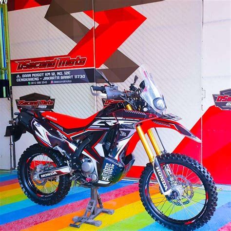 Honda Crf Rally Modif Adventure Siap Gas Bs Tt Klx Dtracker Wr