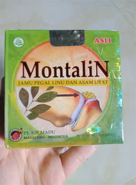 Montalin Capsule An Herbal Remedy For Osteoarthritis Management Nusagro