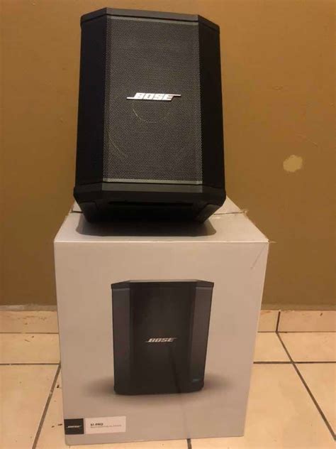 Bose S1pro S1 Pro Bocina Recargable Impecable La Mejor Mercado Libre