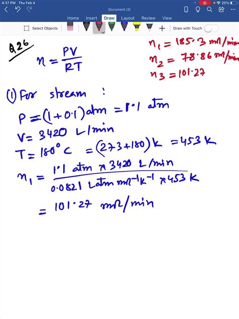 SOLVED A Stream Of Air At 35 C And A Gauge Pressure Of 0 5 Atm