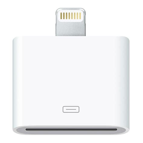 Apple Lightning to 30-pin Adapter - White (MD823ZM/A) - Walmart.com ...