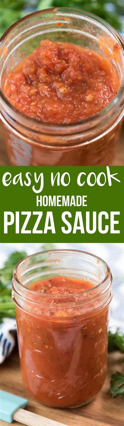 Easy Homemade Pizza Sauce Crazy For Crust