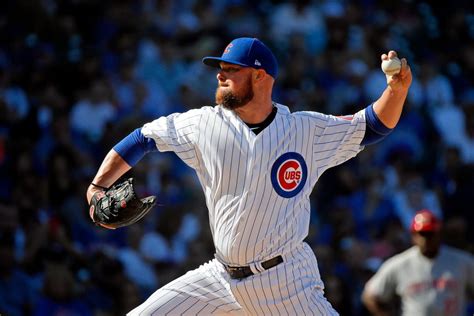 Jon Lester Shuts Down Reds Offense Cubs Win 1 0 Red Reporter