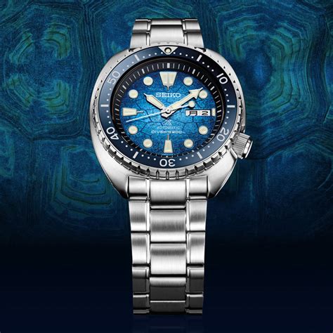 Seiko Prospex King Turtle Special Edition Dive Watch With Blue Dial Srph59