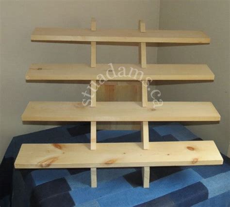 4 Shelf 30 Wide Portable Tabletop Display Stand Etsy Table Top