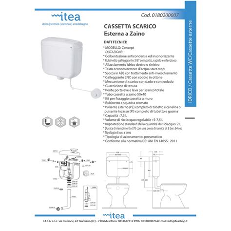 Occhiolino Continuate Cos Rigonfiamento Cassetta Wc Esterna Pneumatica