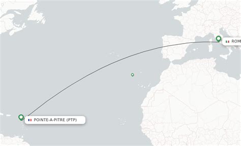 Direct Non Stop Flights From Pointe A Pitre To Rome Schedules