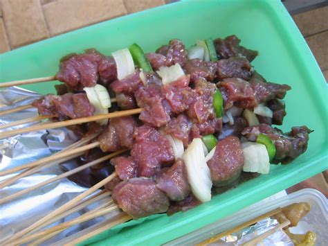 Kangaroo Kebabs Raw Satay Night At My Folks Place Clic Flickr