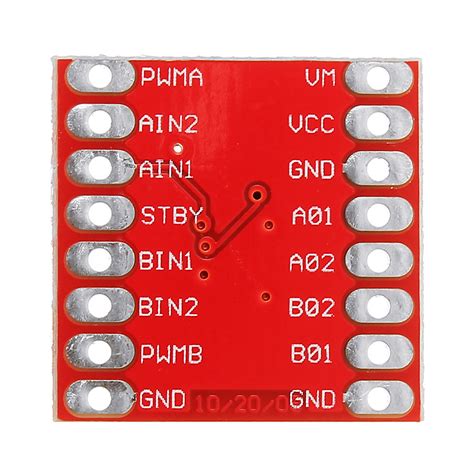 Tb6612fng Dual Motor Driver Module 1a For Arduino Micro Controller