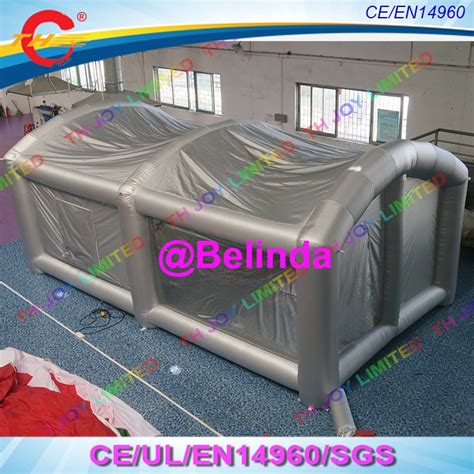 Cabina de pintura inflable de PVC para coche tienda de campaña