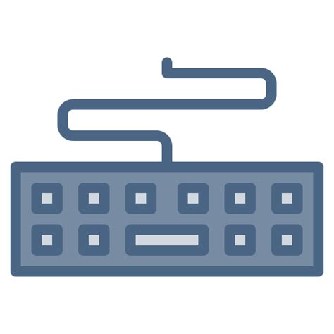 Keyboards Generic Outline Color Icon