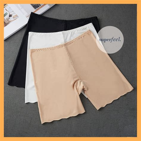 Jual SFL PREMIUM SHORT PANTS HOT SEAMLESS ICESILK ZEROFEEL WANITA SEXY CELANA PENDEK KETAT